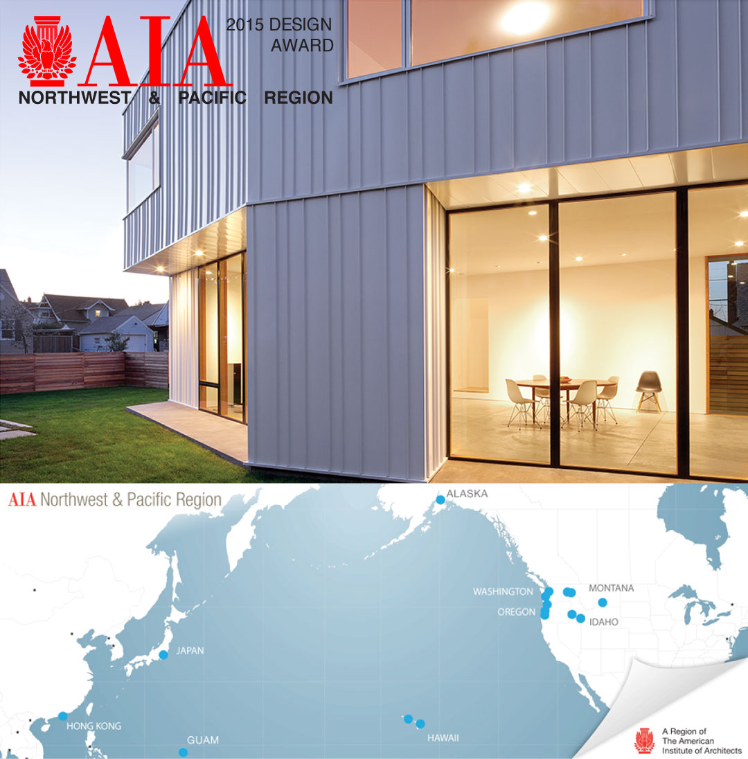 2015 AIA Northwest & Pacific Region - Pavilion House | Residential Architect in Portland, Oregon